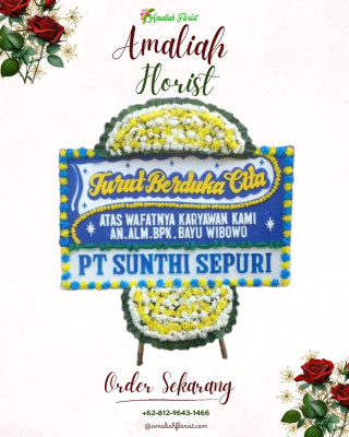 Papan Bunga Duka di Andalas