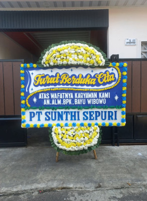 Papan Bunga Duka di Andalas
